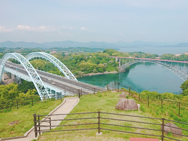 西海の丘公園展望台からの絶景